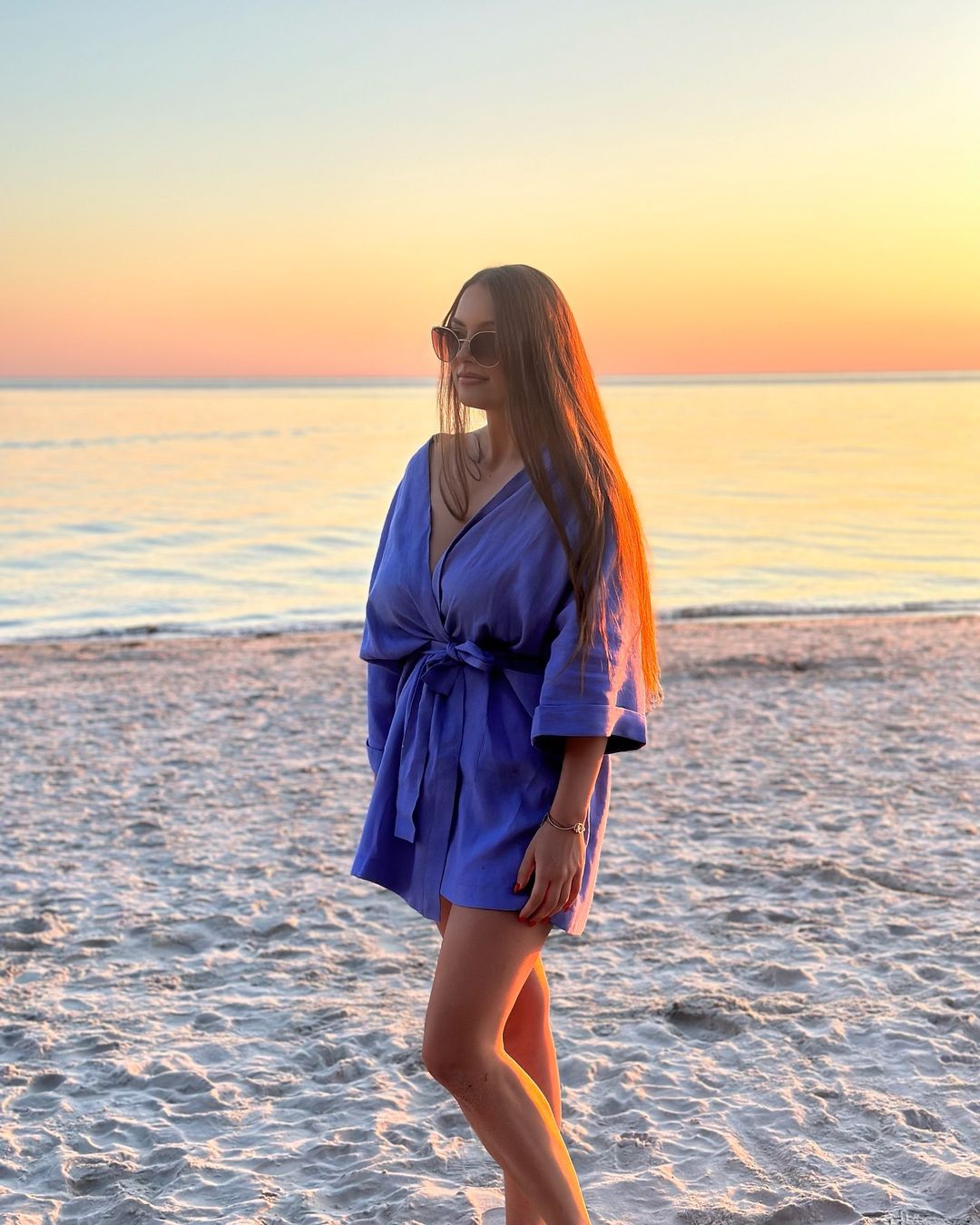 Purpurinis ONE-SIZE KIMONO
